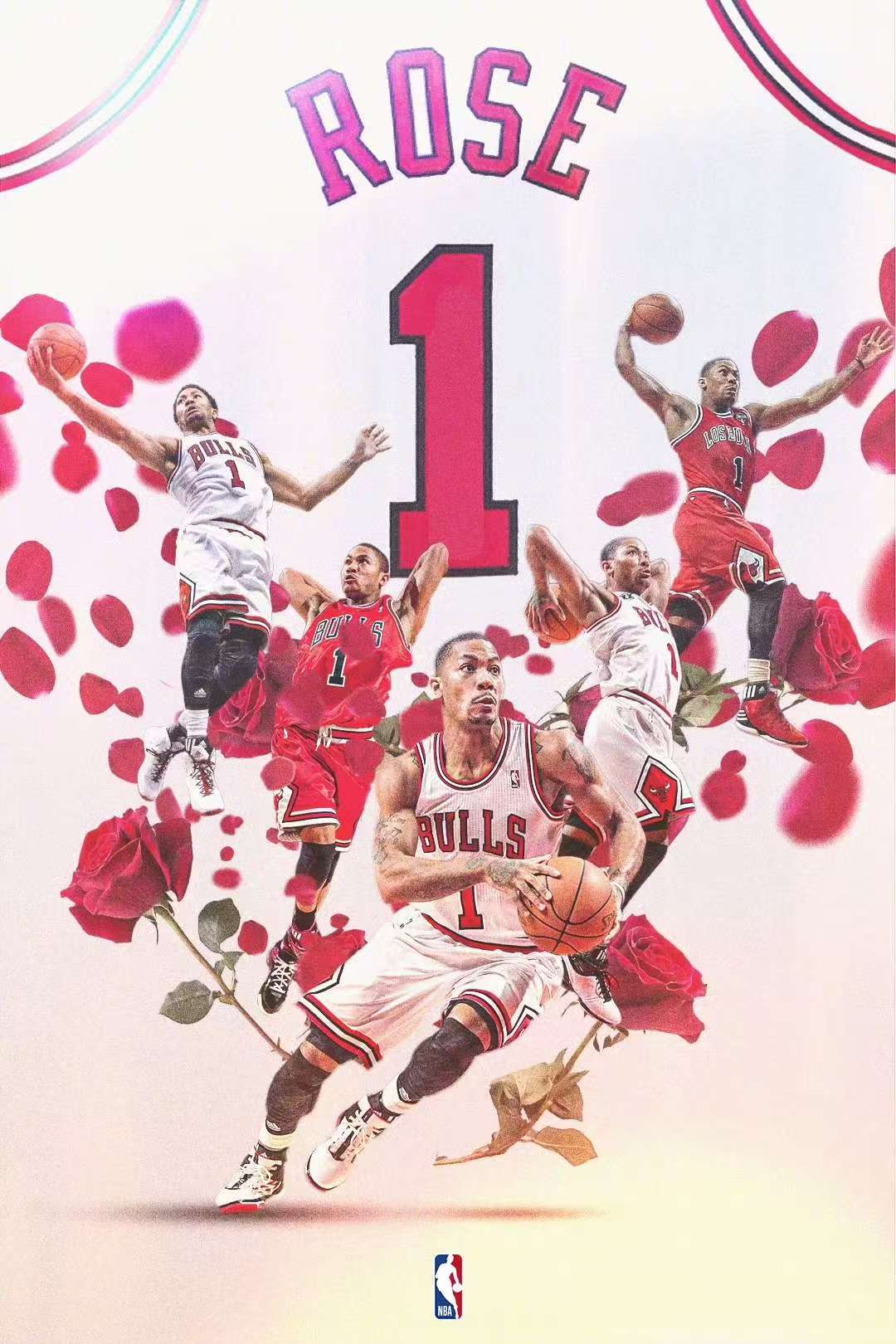 Windy City-rosen blomstrer for evigt: Derrick Roses nr. 1-trøje hænger for evigt i Union Center